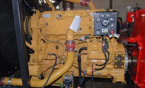 CATERPILLAR diesel engine. Type: C18 Acert