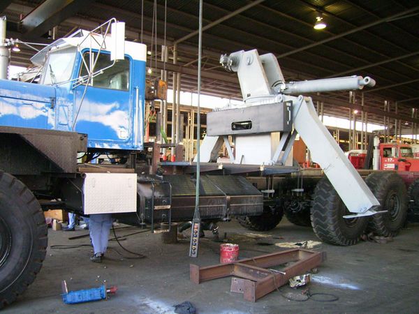 Hydraulic crane, truck mounted, model HL30TC70, RAC-Germany®