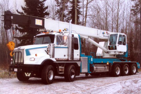 RAC-Germany™ truck mounted hydraulic stiff boom cranes