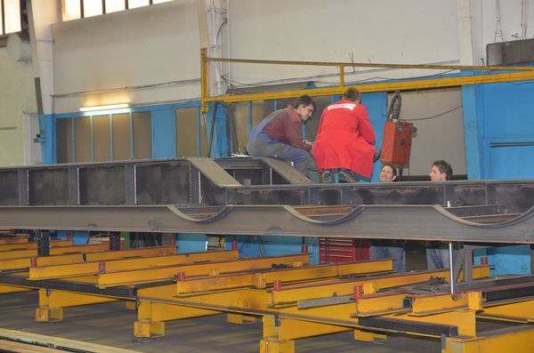 RAC-Germany. View inside production unit.