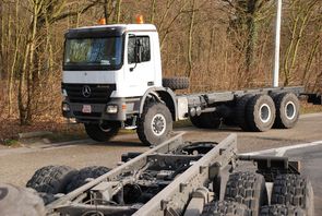 Chassis cabin. Brand new. Mercedes-Benz. Actros. RAC-Germany