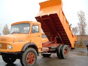 Brand new Mercedes-Benz tipper truck Model 1924. RAC-Germany