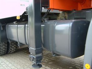 Mercedes-Benz Service truck with knuckle boom crane