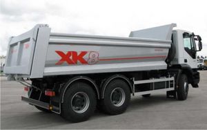 Rear tipper trailer body 16 or 20 cbm. RAC-Germany