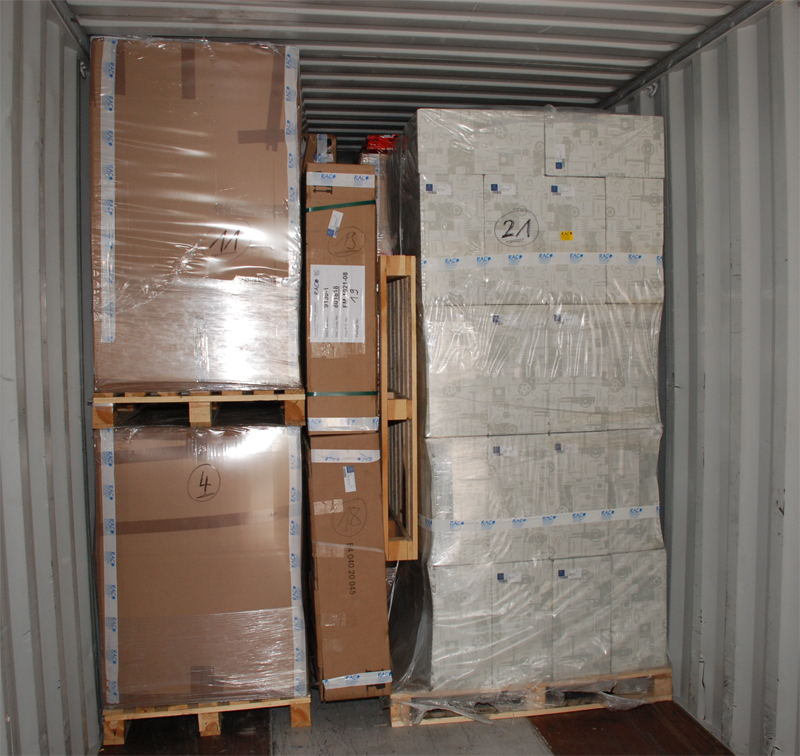 Loading of the special palettes