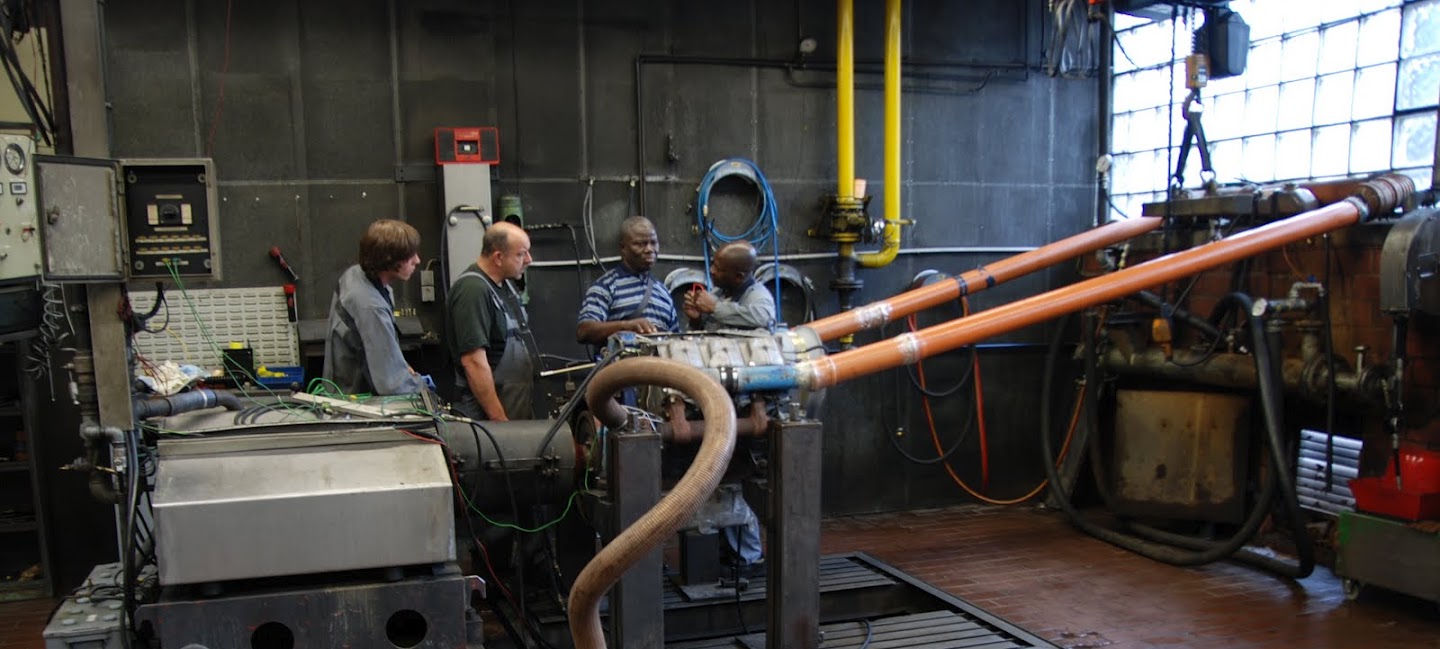 The reconditioned DEUTZ diesel engine