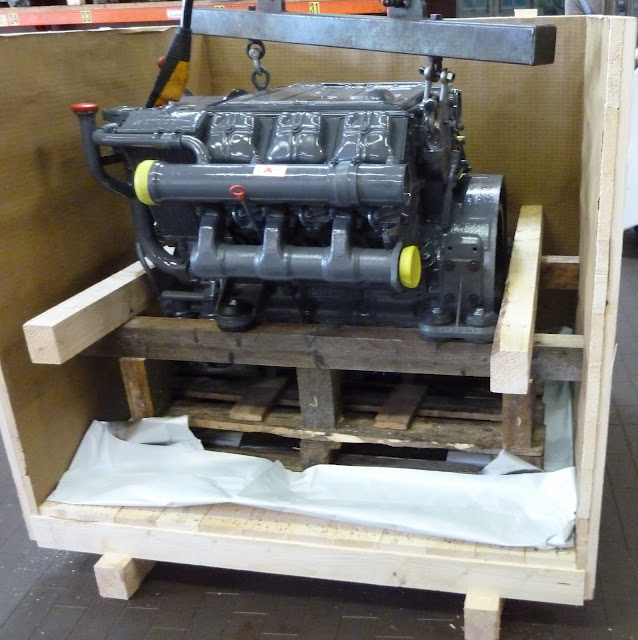 Safe packaging of the engine